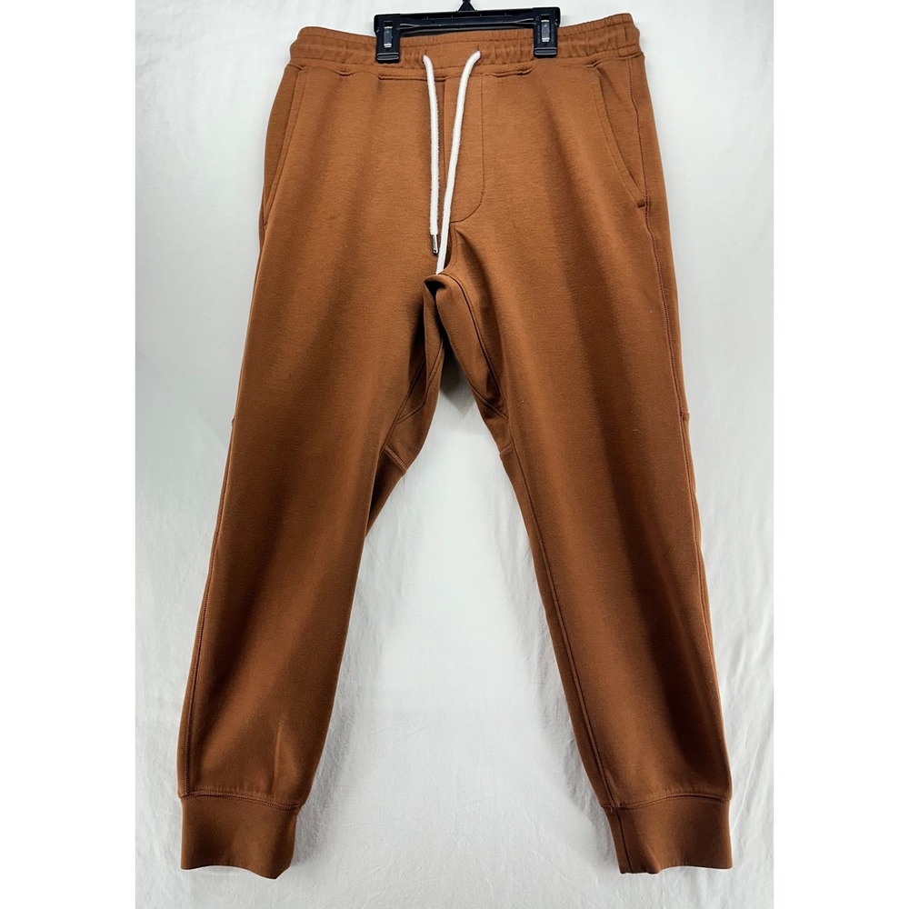 American Eagle Mens Brown Jogger Sweatpants Small Athletic Drawstring Pants AE